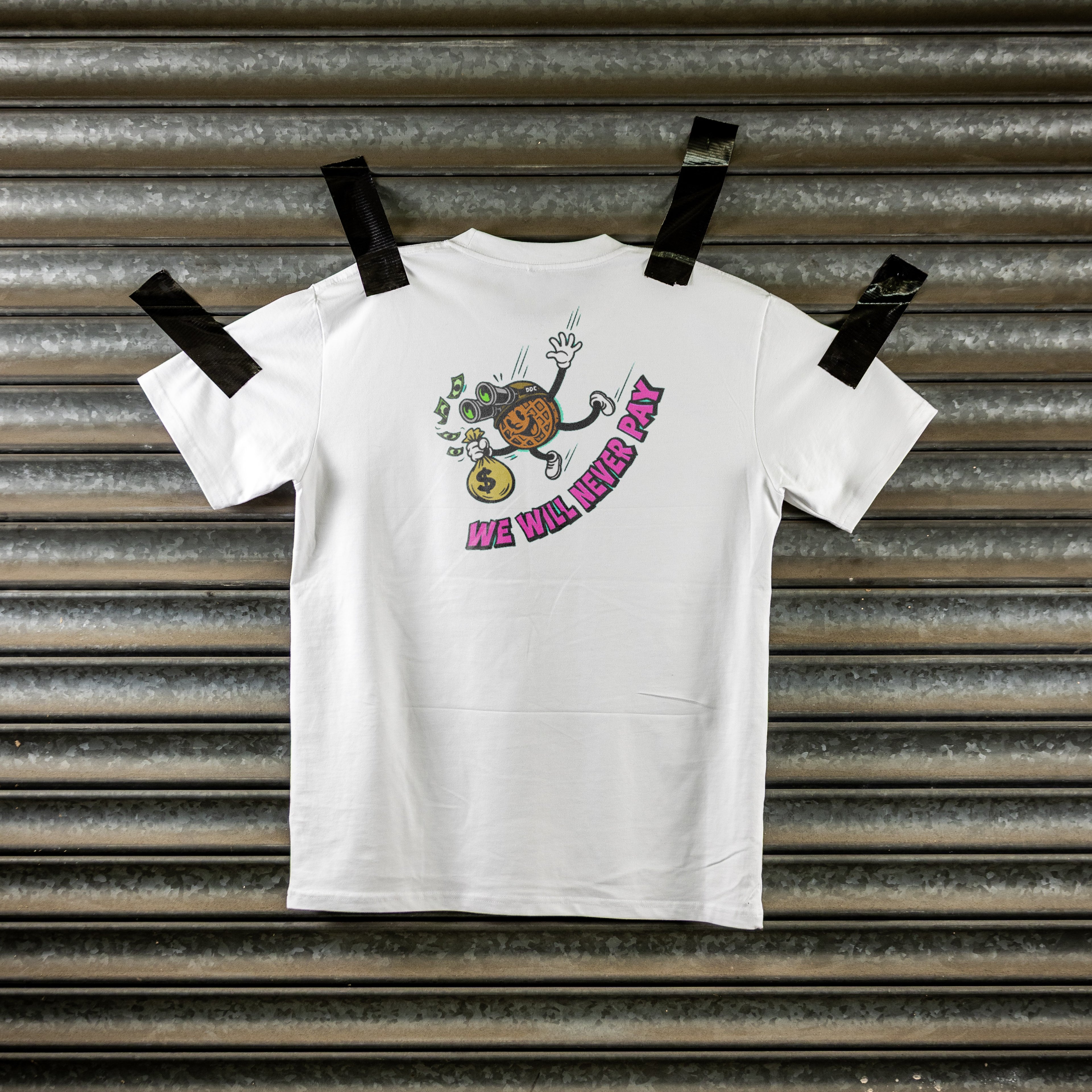 WE WILL NEVER PAY TEE