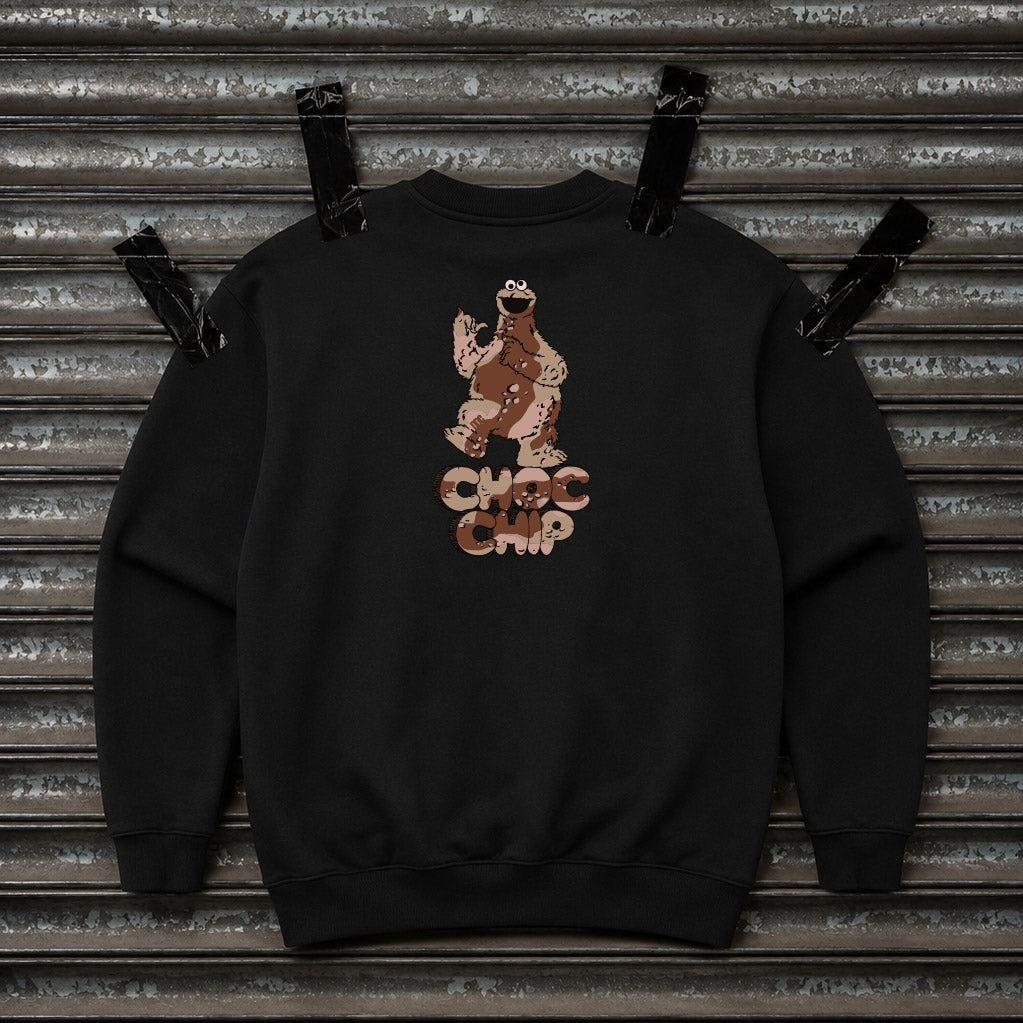 Chocolate Chip 'Cookie Monster' Crew Neck